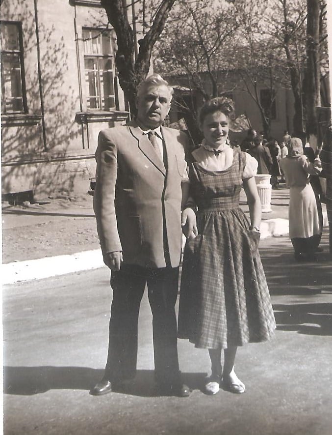 Isolda Miliutina și Boris Miliutin