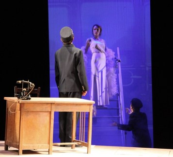 Imagine din spectacolul Steaua fara nume cu Diana Decuseara