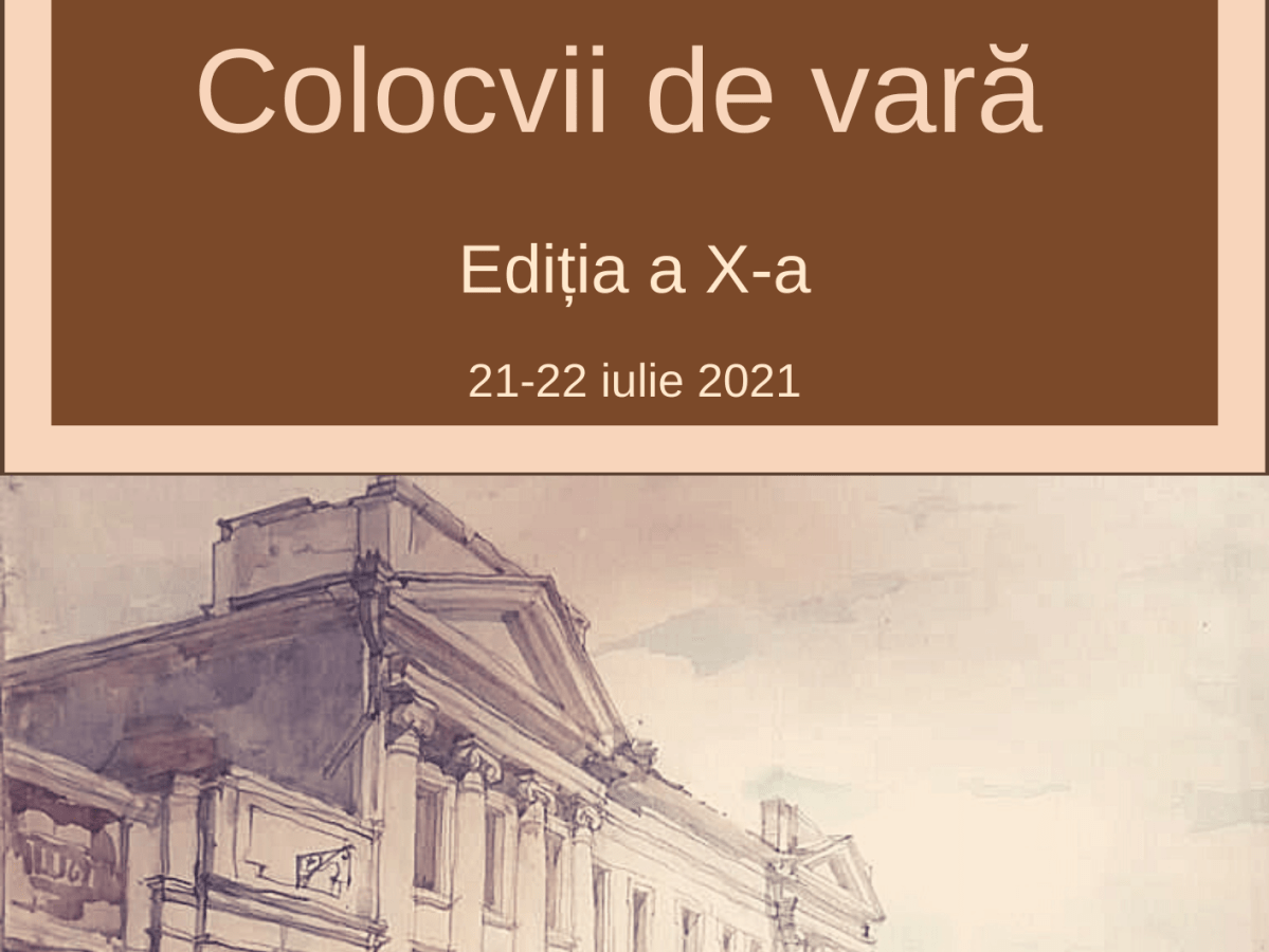 Ediția a X-a a Colocviilor de vară dedicată Chișinăului