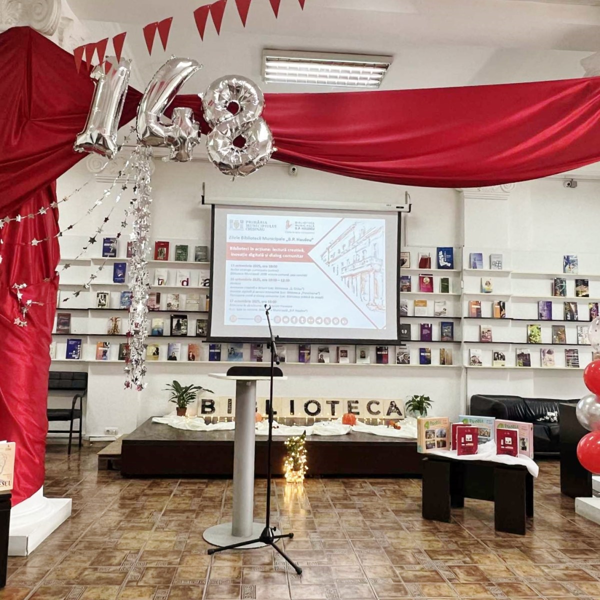 Ziua premierelor la bibliotecă